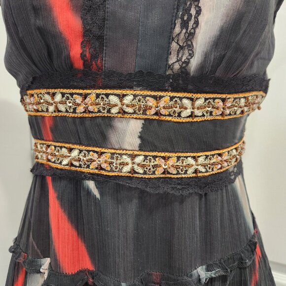 Chloe crepe tiered dress - Picture 5 of 16